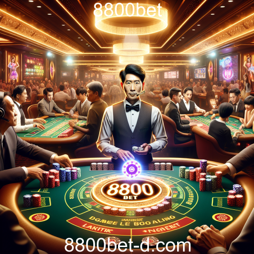 Experimente a Emoção dos Jogos ao Vivo na 8800bet